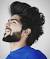 Handsome Beard Young Man