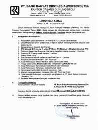 Bank, bumnnovember 12, 2020 15:10. Info Loker Bank Terbaru Di Bri Kanca Gunungsitoli Poskerjamedan Com