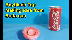 Add to favorites coca cola diner tin container 1991 pamela c. Making Soda Can Beyblade Top Looking Valtreak Metal Beyblade Top Making Idea From Soda Can Youtube