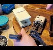 How to rewire a sewing machine foot pedal