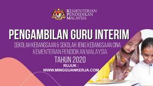 Guru interim juga seperti guru atau penjawat awam biasa dimana meraka layak mendapat ganjaran dari segi kewangan serta faedah sampingan yang sama. Kpm Cara Memohon Pengambilan Guru Interim Sekolah Sekolah Kebangsaan Dan Sekolah Sekolah Jenis Kebangsaan Bagi Tahun 2020 Di Seluruh Negara