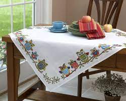 baykuslu masa ortusu nakis kanavice ortuler desenler