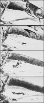 She is the great princess of the forest. Storyboards Of A Deleted Scene From Bambi 1942 In Which The Death Of His Mother Is Shown This Was Deemed To Dark For A Children S Film And Was Cut Movies