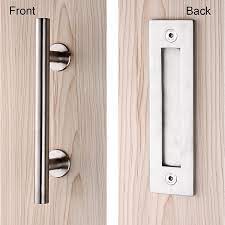Tidak hanya mengenai perabot dan hiasan saja, pintu juga menjadi bagian penting supaya akses keluar masuk menjadi mudah. Kin Made Stainless Steel Sliding Barn Door Handle Pintu Kayu Tarik Siram Door Handle Barn Door Handlesliding Door Pull Handle Aliexpress