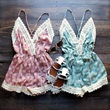 A floral blouse comes in many forms; A Floral Affair 2 0 Romper 2 Colors Fashion Bff Outfits Cute Rompers