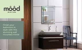 Bathroom mirrors and shaving mirrors are a practical addition to any bathroom. Neue Design Bathroom Mirror Double Layer 50cm X 40cm Rectangular Wall Mounted Plain Beautiful Mirror For Your Bathroom Or Other Rooms In Your Home Lynne Amazon Co Uk Kitchen Home