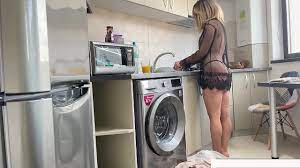 Mom laundry porn