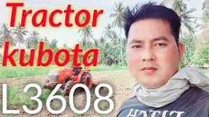Tractor kubota L3608