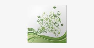 Maybe you would like to learn more about one of these? Green Elegant Flower And Butterfly Border Canvas Print Green Butterfly Border Transparent Png 400x400 Free Download On Nicepng