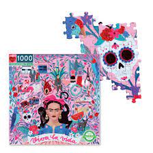 Check out the ones to buy now. Viva La Vida Frida Kahlo 1000 Piece Puzzle Eeboo