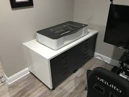 Ikea Hack Workstation With Tons Of Storage For Gf Everything Else Glowforge Owners Forum Ikea Hack Ikea Stand Ikea