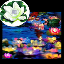 Us 10 30 New In Home Garden Yard Garden Outdoor Living Outdoor Lighting Solar Pool Lights Floating Pool Flowers Floating Pool Lights