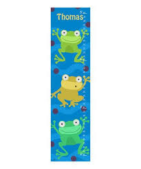 Green Frog Personalized Growth Chart Zulily Zulilyfinds