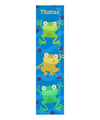 green frog personalized growth chart zulily zulilyfinds