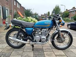 Image result for Nice Blue 1977 Honda