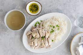 How To Cook Hainanese Chicken Rice A Very Detailed Recipe Recipe Chicken Rice Cooking Whole Chicken Poultry Recipes
