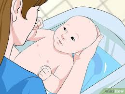 It used to be quite common for people to bathe their babies directly in a sink. 3 Ways To Give A Baby A Bath In The Sink Wikihow