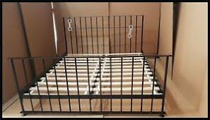 Bis zu 40% reduziert metallbett 140x200 cm online kaufen bei otto › große auswahl top service top marken ratenkauf & kauf auf rechnung möglich › jetzt bestellen! Doppel Metall Furchtbares Gefangnis Bett 140x200 Inkl Lattenrost Bdsm Loft Ebay