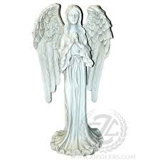 Shop angel statues & angel garden sculptures will inspire serenity to any garden or home décor, shop these sculptural rendition of heavenly images. Praying Angel Statue Carved Stone Look 6 1 2 Resin F C Ziegler Company
