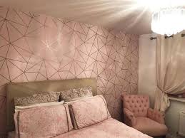 It may seem like your options are confined to squeezing in a bed and—if you're lucky—a nightstand, but there are ways to pack plenty of style into. Rose Gold Wallpaper Room Ideas