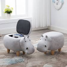 Product Image For Hippo Stool Wood Stool Apollo Box Storage Stool