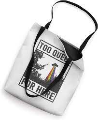 Amazon.com: Too Queer For Here Funny Gay Pride Gifts LGBT Tote Bag :  Clothing, Shoes & Jewelry