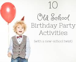 See more party ideas at catchmyparty.com. 10 Old School Birthday Parties How Wee Learn