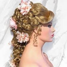 Bridgerton Historical Wig Fantasy Lace Front Bridal Hair Updo