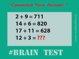 Use clock numbers (1 to 12). Maths Is Fun Maths Puzzles With Answers 37