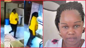 The regional police commissioner george natembeya confirmed her death. Killing Spree Cctv Footage Shows Caroline Kangogo Walking Out Of Dedamax Hotel In Juja Casually After Murdering Another Man Video Wajanja Com