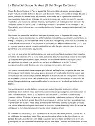 La dieta del sirope de arce es una de esas dietas milagro que prometen una reducción de peso rápida a base de un semiayuno en el que todas las comidas se sustituyen. La Dieta Del Sirope De Arce O Del Sirope De Savia Miel De Maple Dieta
