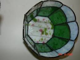 Check out our fused glass flower selection for the very best in unique or custom, handmade pieces from our декор для сада shops. Handmade Stained Glass Flower Pot In Springtime Green With Pink And White Streamer Flowers By Artistic Stained Glass More Custommade Com