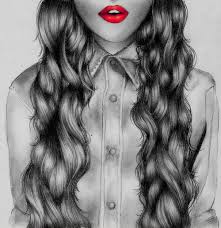Black And White With Pop Of Color Drawing Pin By Monica Alfaro On Drawing Ideas Kristina Webb Art Drawings Art Drawings