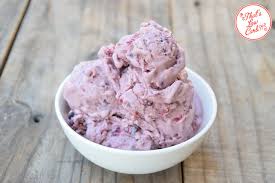 low carb blackberry ice cream recipe