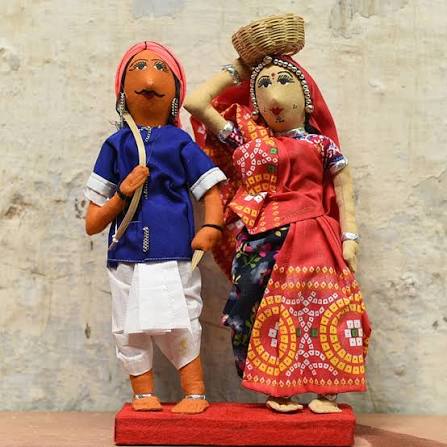 Gudiya - Jhabua Handmade Fabric Doll (Bhil) - B