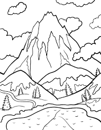 Mountains are formed due to the constant movement of the earth. Pin On Art For Kids