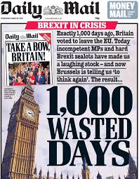 Today's controversial daily mail front page showing 11 tory mps who voted against the government in a key brexit vote has already backfired, according to a former cabinet minister who is herself on the cover. Today S Daily Mail Front Europe