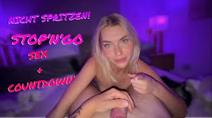 ▷ 🥇 Lia Engel: NICHT SPRITZEN! Sex + Countdown mit stop & go ...