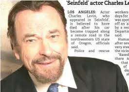 Seinfeld' actor Charles Levin found dead near trapped car