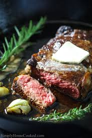 Cast Iron Ribeye Steak Simply Home Cooked In 2020 Ribeye Steak Ribeye Steak Recipes Cooking Ribeye Steak
