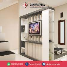 Peraktian hpl partisi dua muka. Pembatas Ruangan Rumah Minimalis Interior Rumah