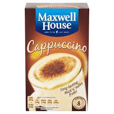 Dec 10, 2019 · by comparison, the center for science in the public interest also identified the caffeine content in folgers house blend ground coffee. Maxwell House Classic Roast Cappuccino X8 Hot Beverages Iceland Foods