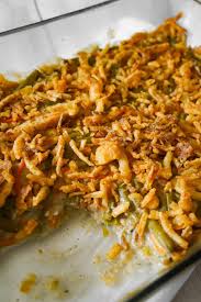 Green Bean Casserole With Campbell S Soup Is A Simple And Delicious Side Dish Recipe Made With Canne Campbells Soup Recipes Green Bean Casserole Bean Casserole