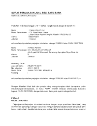 Artikel kali ini akan membahas contoh surat kontrak kerja dan cara mudah membuatnya. Doc Surat Perjanjian Jual Beli Batu Bara Imam Hanafi Siahaan Academia Edu