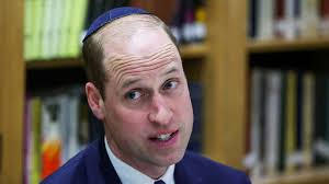 Prinz William besucht Synagoge