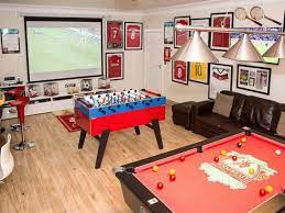 Maybe you would like to learn more about one of these? 10 Of The Most Fun Garage Game Room Ideas Game Room Family Small Game Rooms Game Room Basement
