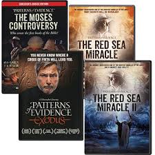 Moses and the israelites trapped at the sea by pharaoh's army when god miraculously parts the waters Patterns Of Evidence Dvd Package Creation Today