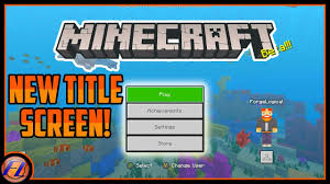 What do you need to make a title in minecraft? Minecraft Bedrock 1 5 0 10 Beta Out Now Youtube