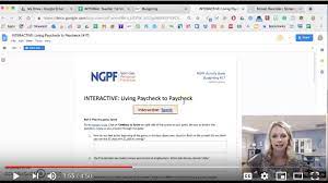 (3 days ago) ngpf answer key semester course provides a comprehensive and comprehensive pathway for students to see progress after the end of. Teacher Tip Interactive Living Paycheck To Paycheck Blog