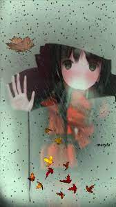 Pin By Angel Cancino On Autumn Anime Behind Glass Anime Scenery Wallpaper Anime
